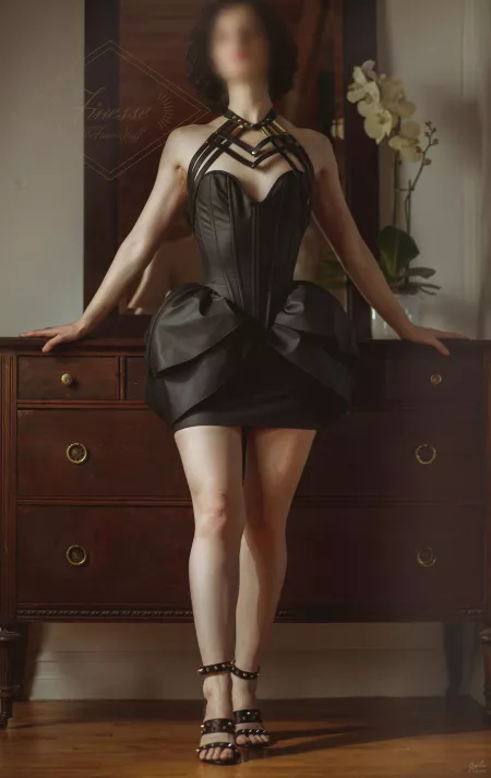 My favourite corset. It makes quite the statement. by TheFinerStuff