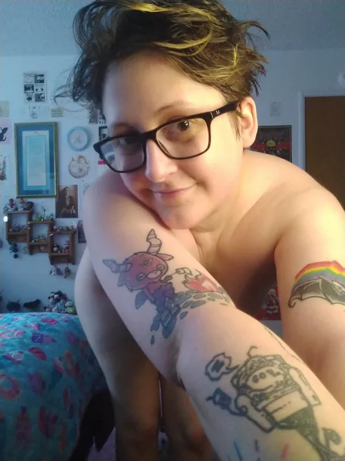 my favourite outfit is just tattoos by ala_mode666