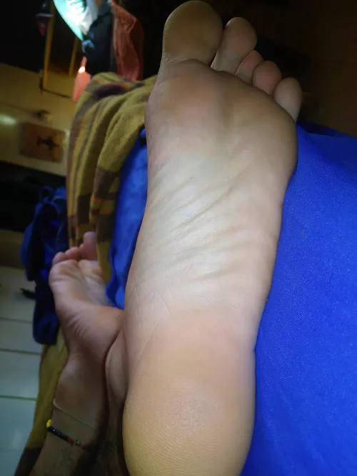My feet are photographed while I sleep by ShitFactoryXXX