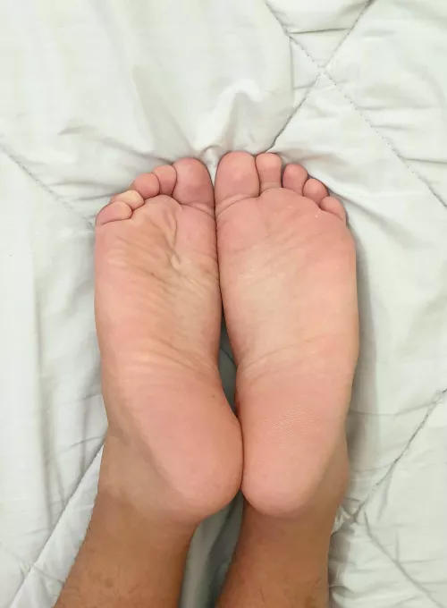 My feet is waiting you👣😋 what you gonna do? 🙈🔥💦 by Adonis_Grey