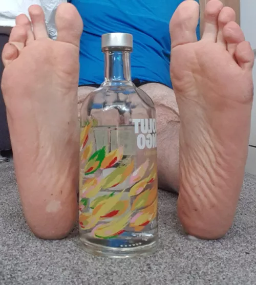 My feet or this vodka? by Bisexual_Brat98