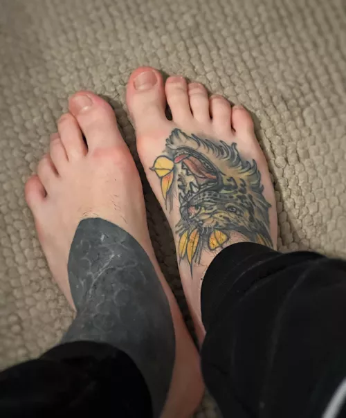 My feet tattoo 🦶😉 by Jake_boyttt