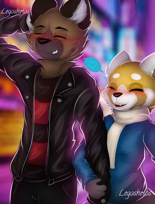 my first aggretsuko drawing ^w^ by Legoshitos_