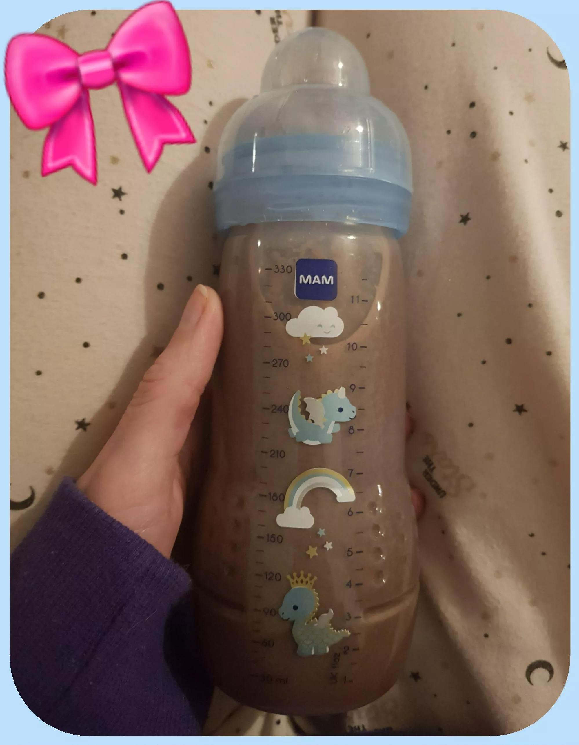 My first bottle 🥺💕 posted by PAnDaBeBi