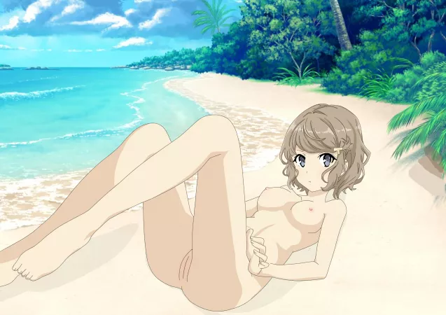 My first BunnyGirlSenpai drawing (Koga BestGirl) by SH-EC