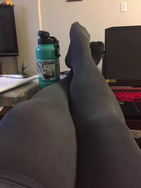 My first ever pic posted to a nsfw, and I’m mild as fuck. But I thought these sock where cute by the-fluid-one