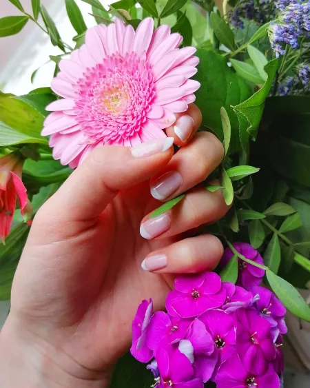 My first French manicure by DaisyWoodsOF