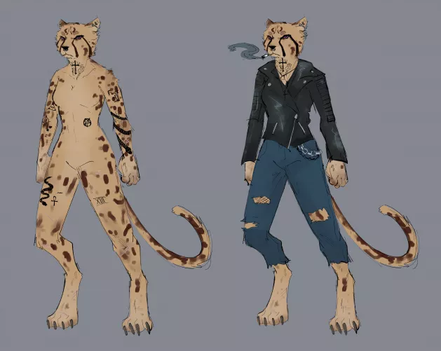 My first fursona commision, I think it looks awesome and I'm glad I've finally decided to make a fursona by Southern_Sergal