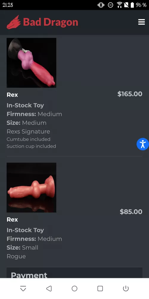 My first order from Bad Dragon. Lucky me,can't wait! ;D by Mercedes_Fin