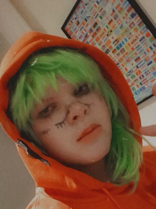 My first poor attempt on ever dressing up for halloween. :) by Nep_Nep__