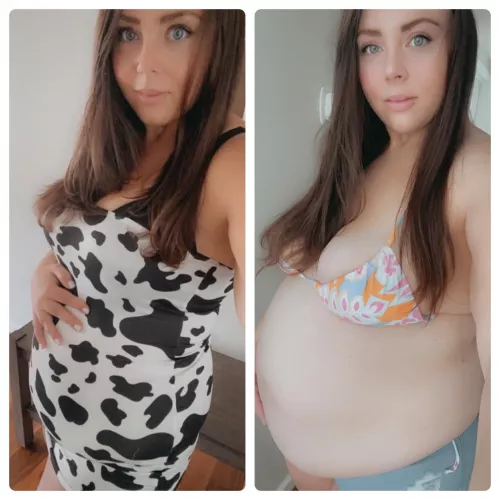 My first post in August vs now 😅 by cjccannot