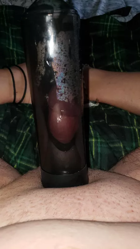 My first pump! by bi-guy-1958