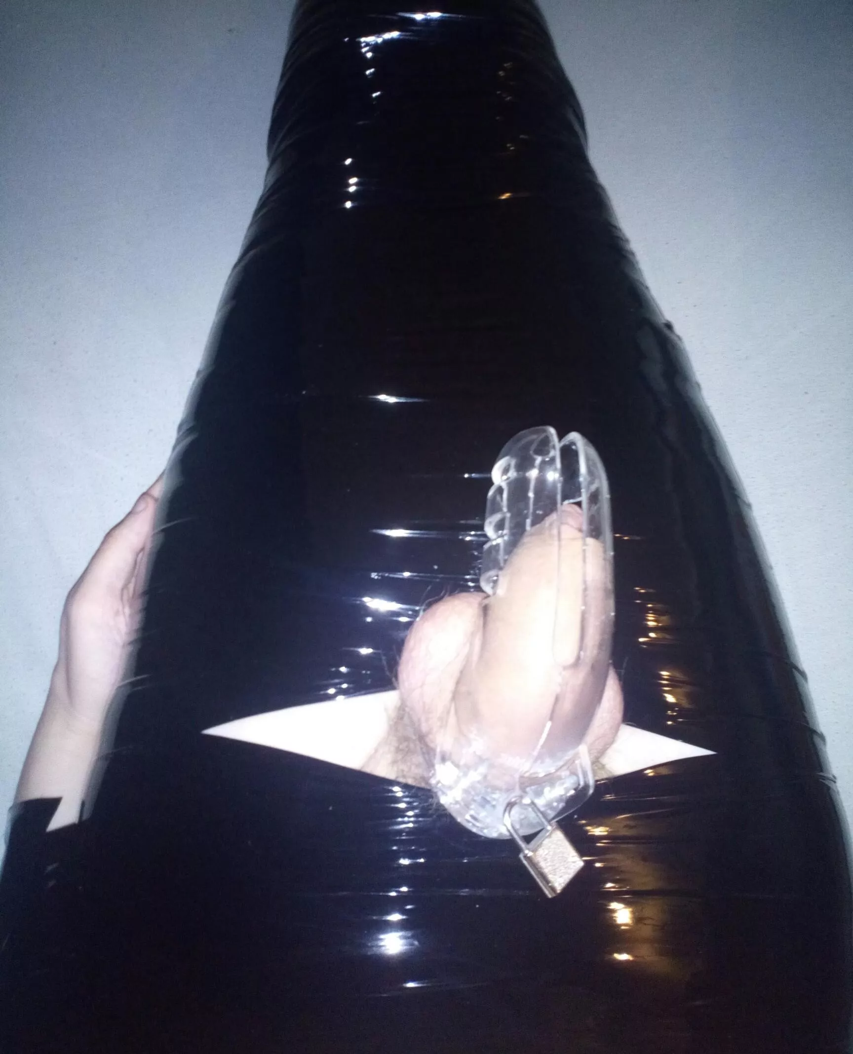 My first time being completely wrapped up posted by submissiveDildo