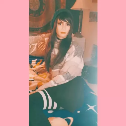 My first time getting my make up done. Can I pull it off? by Cherubindrew10