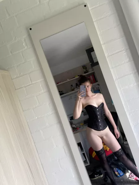 My first time in a corset! What do you think? 👀 by stasassyyonlyfans