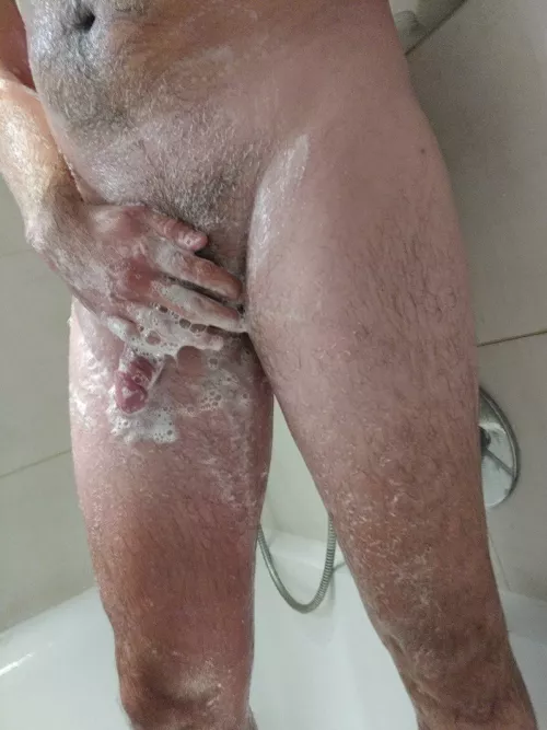 My first time showing off in the shower by A_Storm5