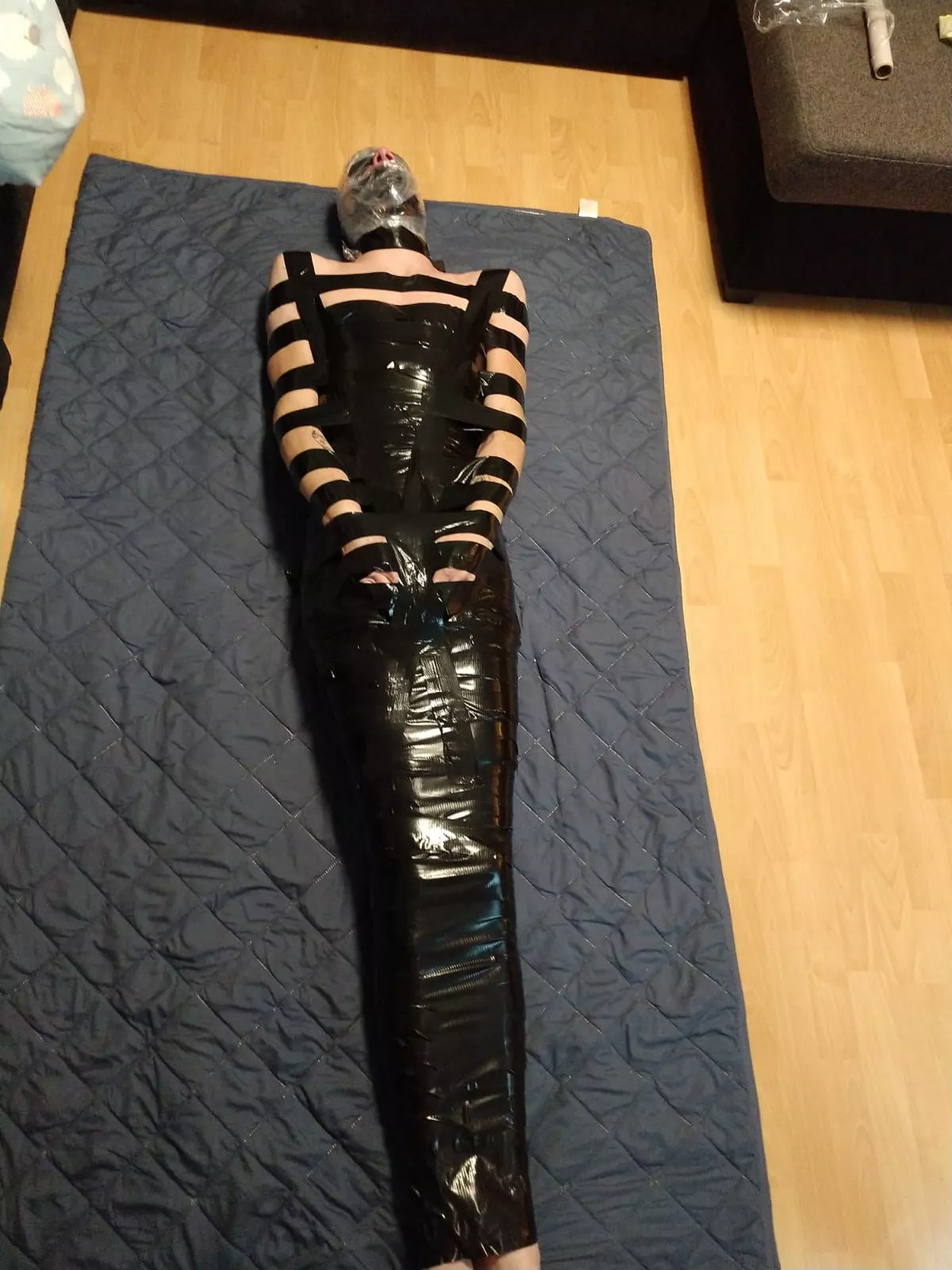 My First time that I got wrapped up🥰 posted by Flixavius