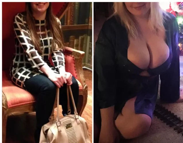 My five year glow-up. I don’t know about you, but I definitely prefer the after … 😏 by DummyXRatedAccount