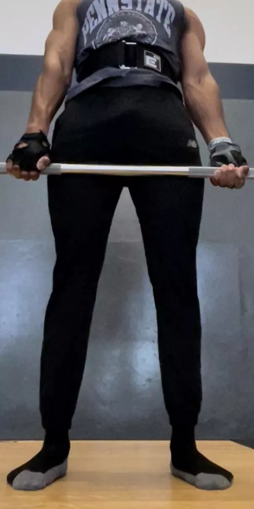 My forearms during deadlifts. Does this count? posted by PM_ME_IM_A_LONER