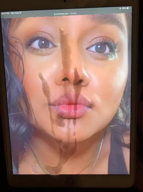 My friend can't control himself in class when Aaina shows up. So he just had to cover her up with his cock and cum by thatonehornymf183