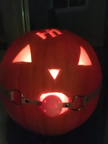 My friend carved this for Halloween. First one to my knowledge. by [deleted]