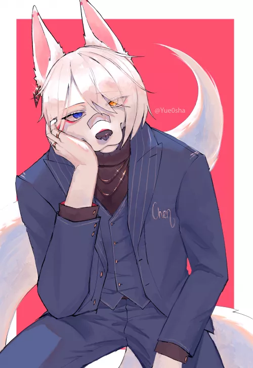 My friend Chen | Art by me @Yue0sha by Yue0sha