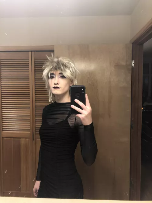 My friend dressed me up. What do you think?😋 by Critical-Remote1558