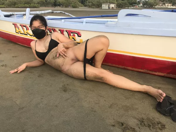 My friendly dive instructor asked me for a little souvenir picture… by TinyAsianDoll18