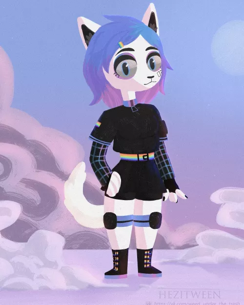 My friend's character by HEZITWEEN