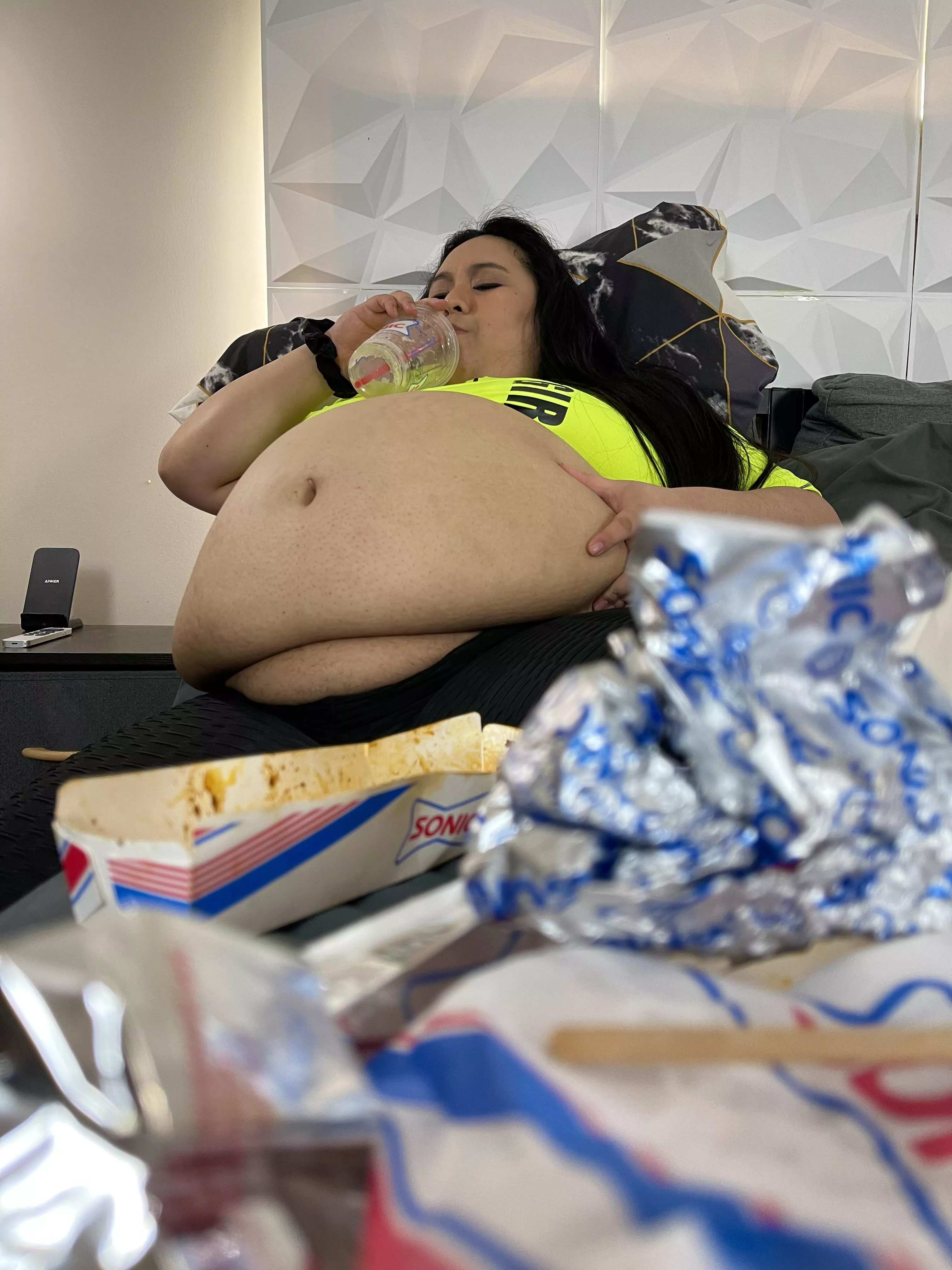 My fupa is trying to compete with my gut 😮‍💨 posted by mochiibabii