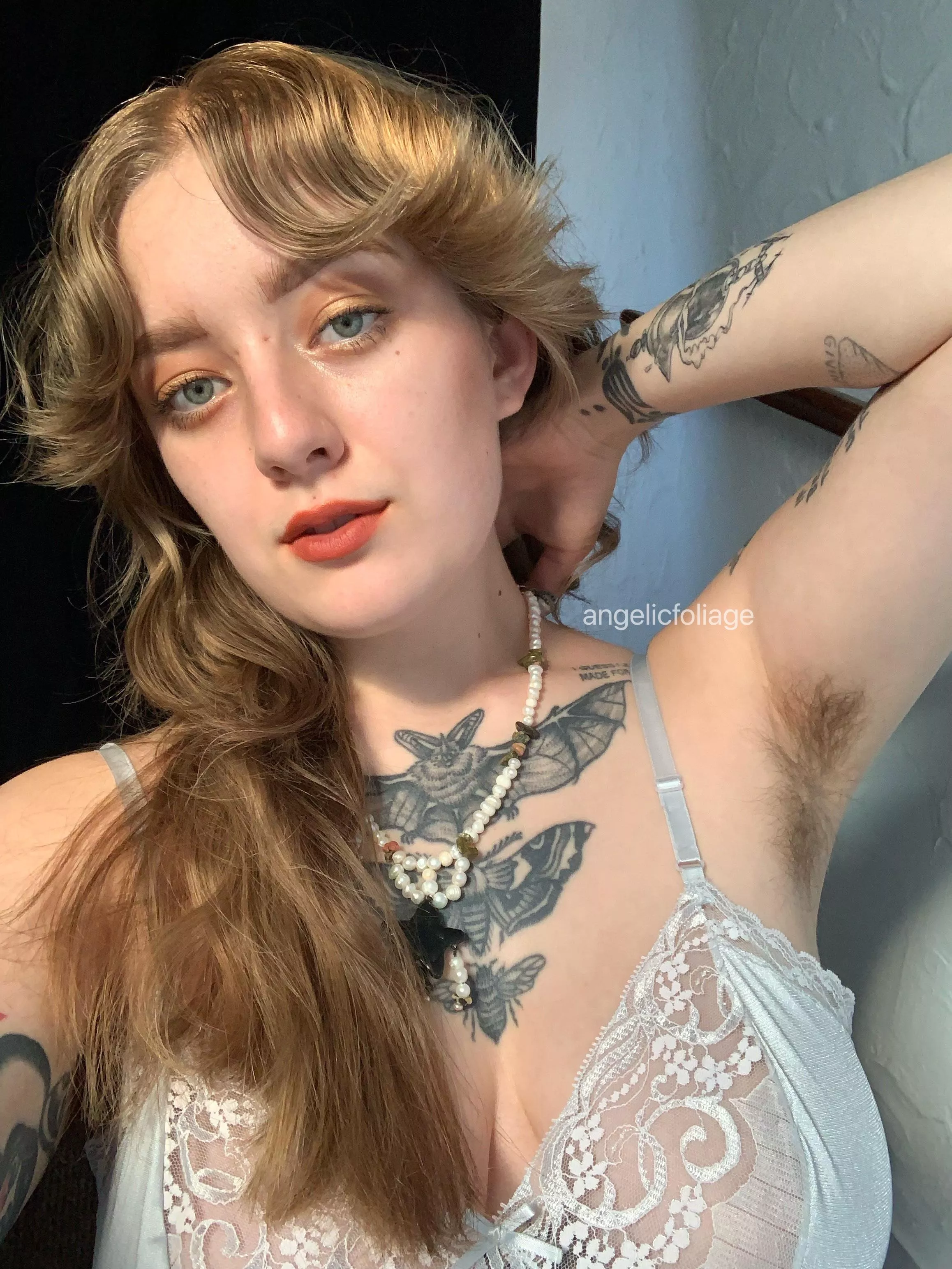 🐻🦋🌸🌤 my fur during the sunset in blue satin undergarments ~ posted by AngelicFoliage