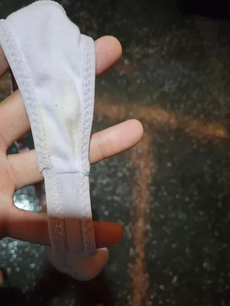 My GF bated in these. You can clearly see how horny she was today. They smell just like her sweet pussy. by LumberJack_WoodMan