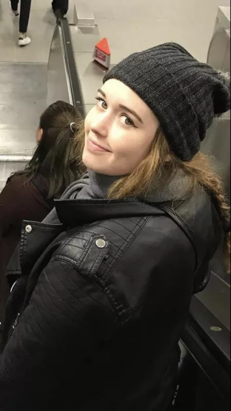 My gf in leather by CumPrinceX