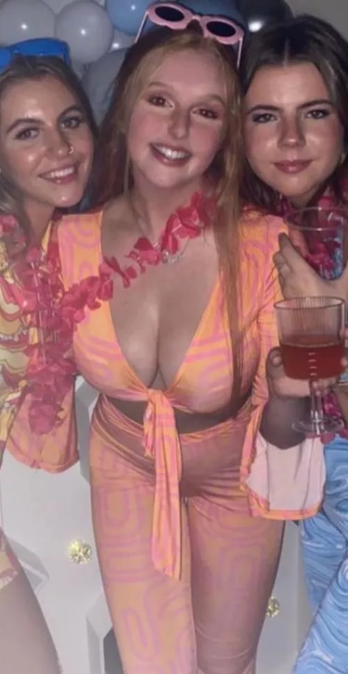 My ginger sisters big tits hanging free by SirFucks-alot