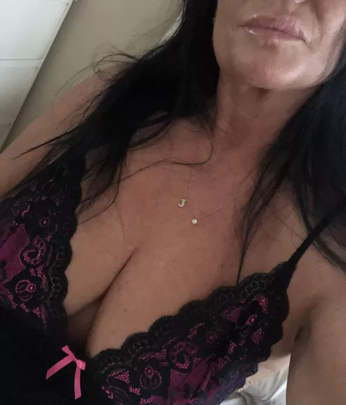 My girlfriend (59) lovely DDD tits by stay-in-the-car