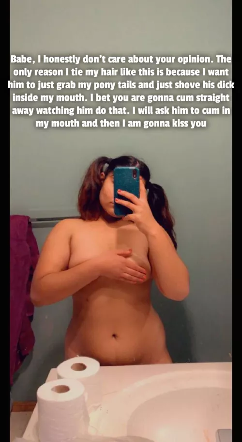 My Girlfriend suddenly likes ponytails a lot more than she used to... by BansisBetaCuck