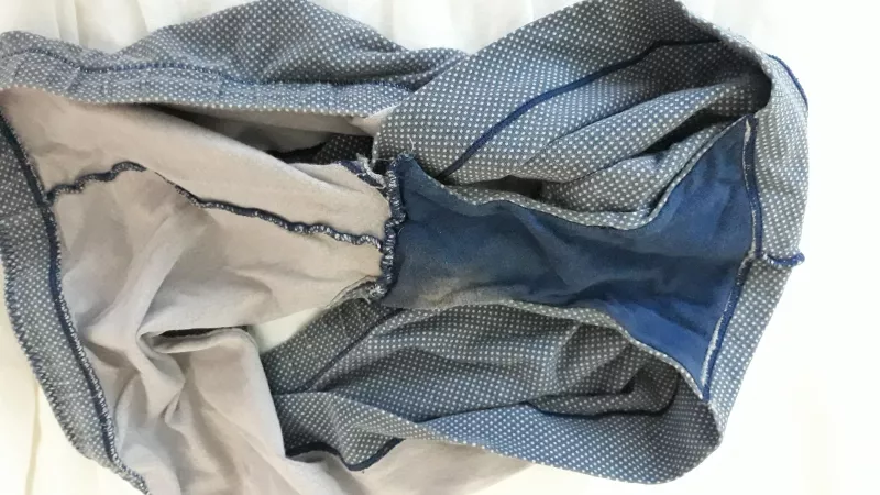 My girlfriend's cousin left me another gift. Dirty girl smells so good. by Kyle_Singer