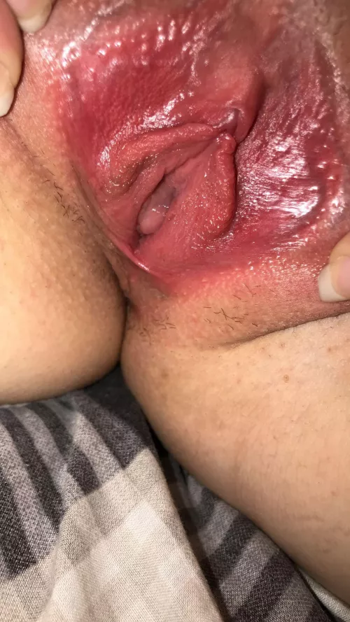 My girls pussy after relentless spanking after not asking permission to cum! by Lewis6765