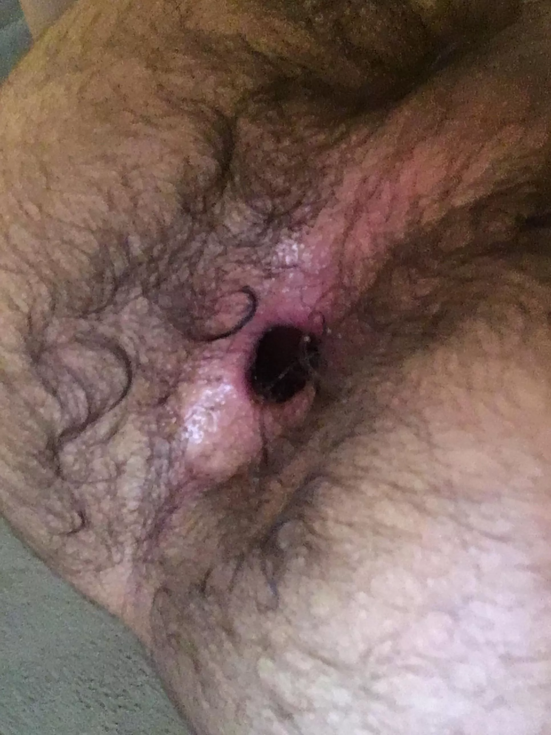 My glistening bussy after being cucumber fucked, message me for the full vid! posted by Fluffy_Junk_7803
