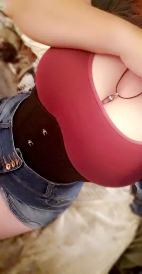 My Goddess, u/Crunk8, showing off her [f]avorite corset. She knows how to drive me absolutely insane with nothing more than a photo! by NixiesBrat