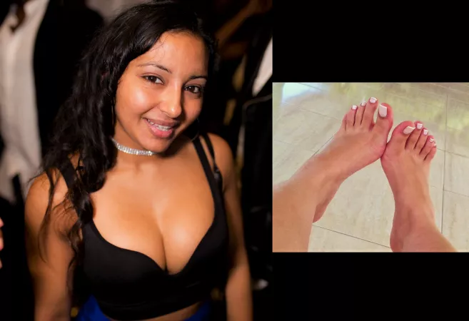 My gorgeous friend and her feet by Dammit456