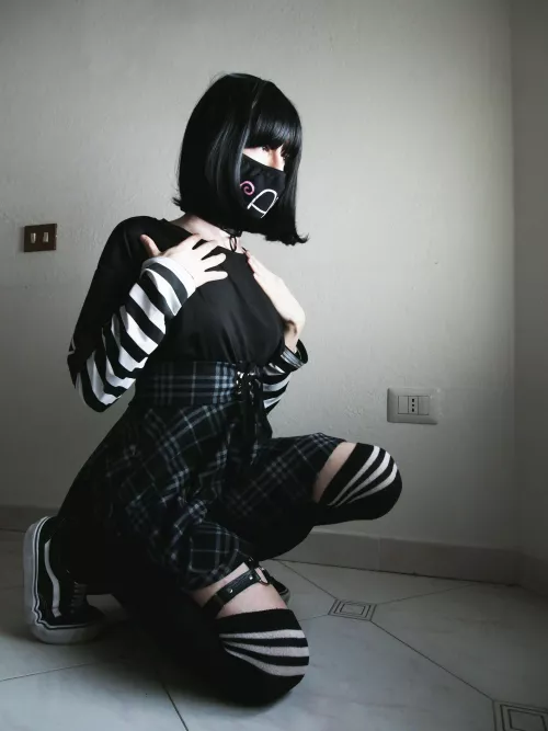 My goth e-femboy fusion OWO by _Nina24