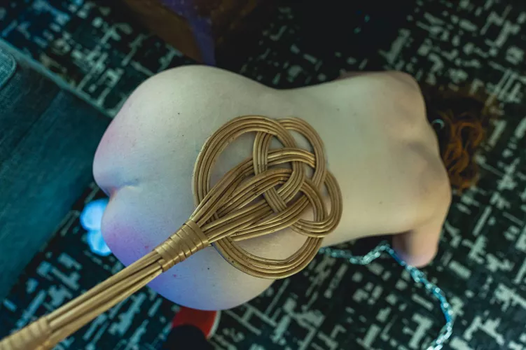 My grandma used one of these to beat her rugs 😁 if she knew how I use it now 😈 maybe she did 😉 [OC] [The Dirty Archangel] by Society_No_More