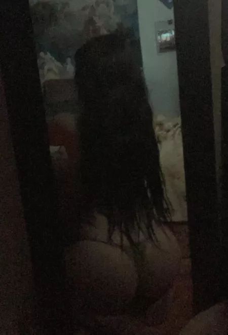 my hair nearly covers my thong 😌 by airheadsex