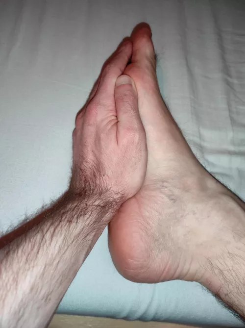 My hands are big, but my feet are bigger! by TheMoonSwimmer