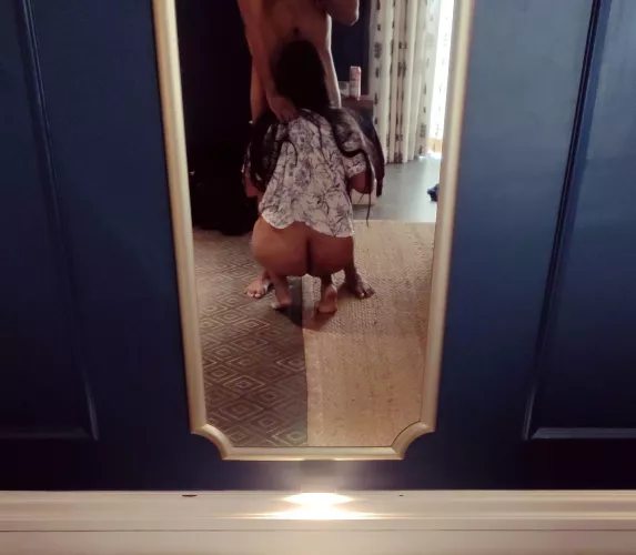 My hands are busy, Can someone spank her ass on my behalf? by Arunkinks