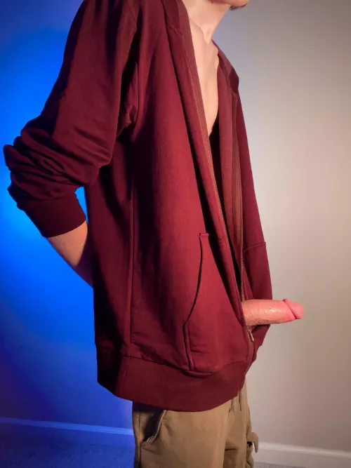 My horny cock is sneaking out! (18) by BlakeLennon0