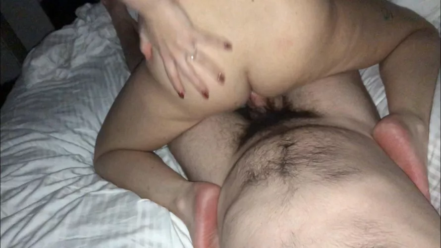 My hotwife showing her ring while riding by HomeFit8641