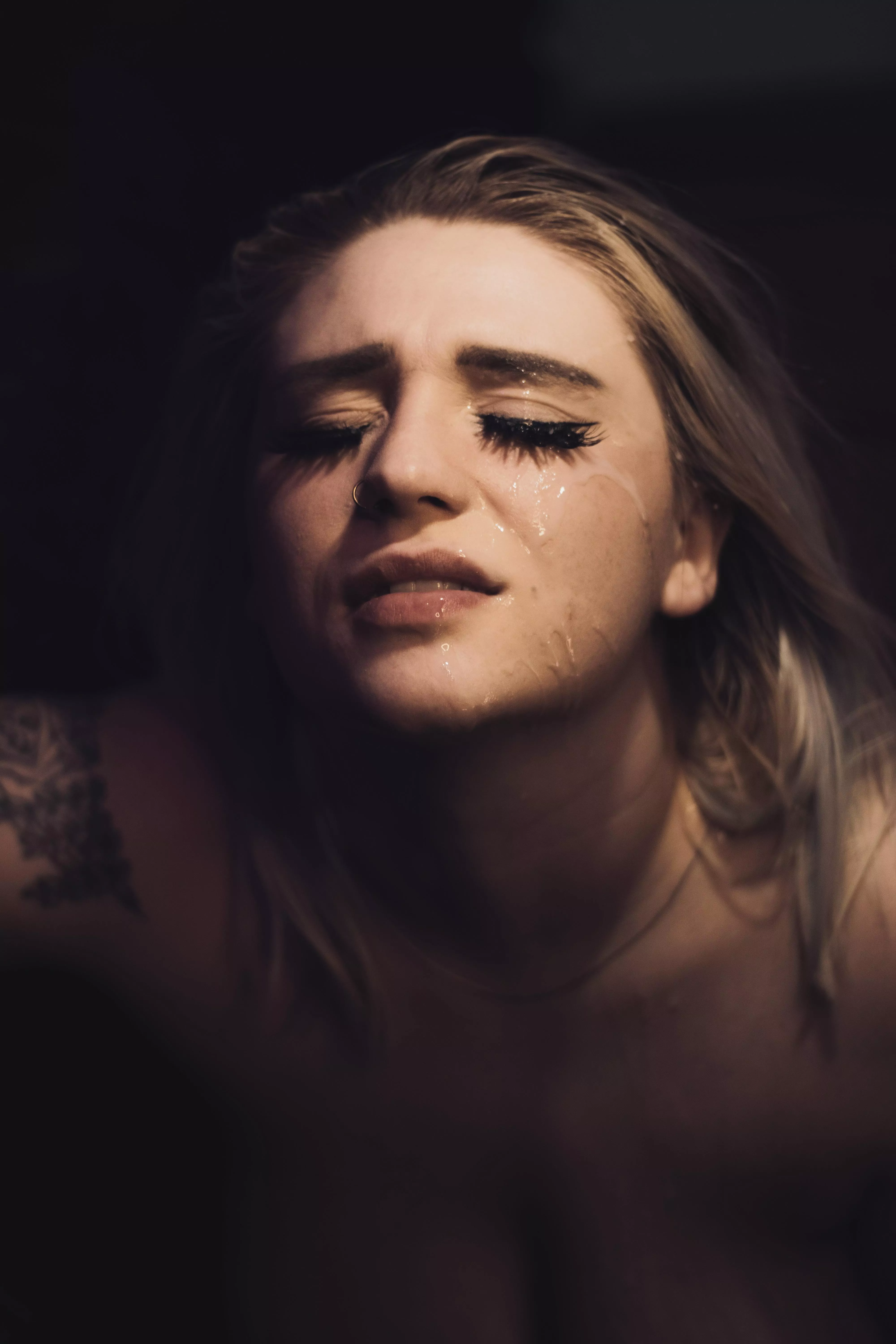 My husband did a boudoir shoot with me and a bull and ended up dabbling in baroque portraiture. posted by Chloee_Mae