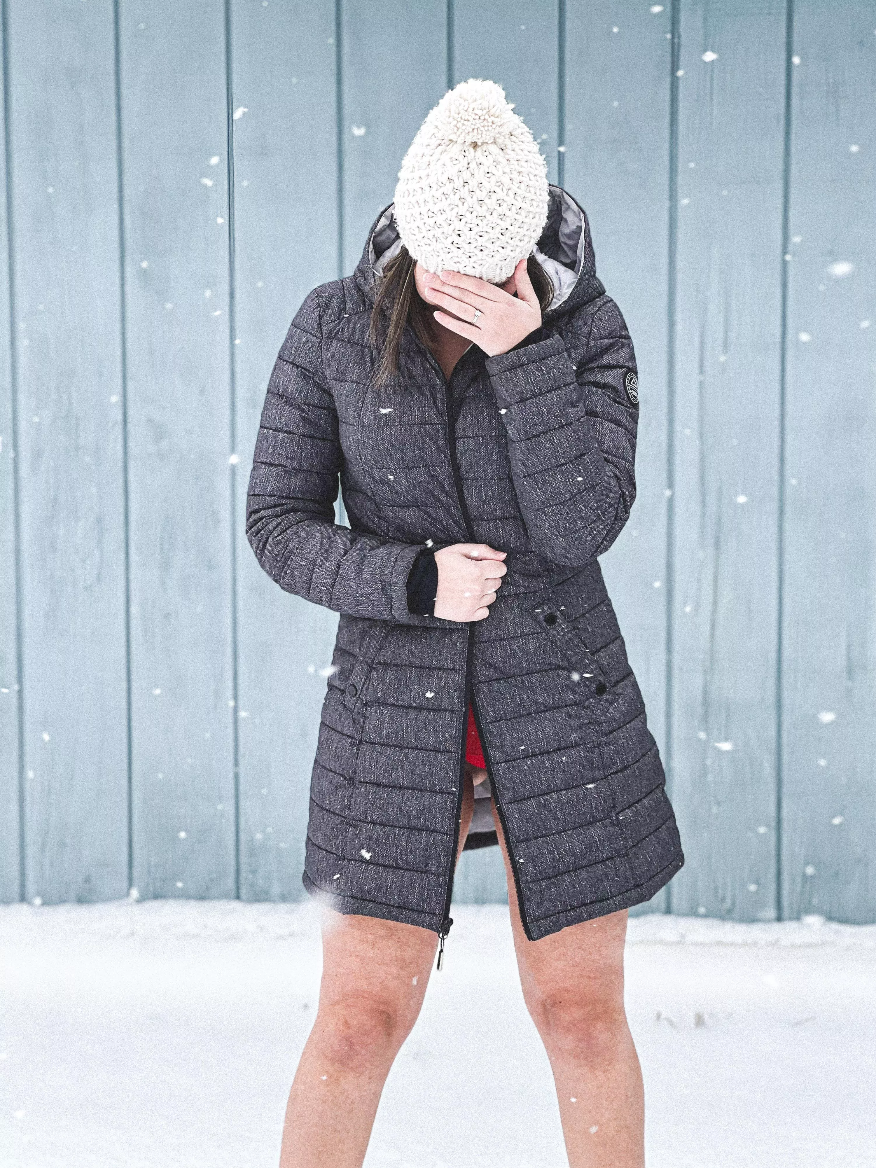 My husband is out plowing the driveway — do you think he’ll plow me when he’s done? ❄️😈 Want to see what’s underneath? 🥺 posted by mrsmidwestjess